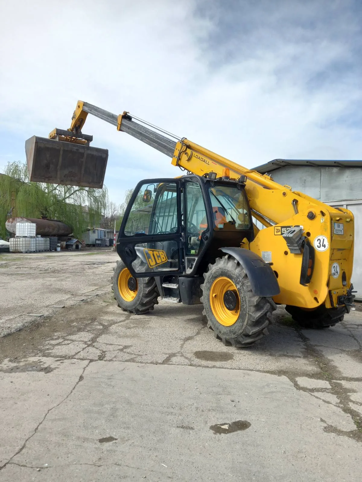 Продавам телескопичен товарач JCB 535 и кофа - гр. Ловеч — снимка 2