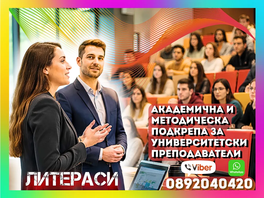 Академична и методическа помощ за университетски преподаватели