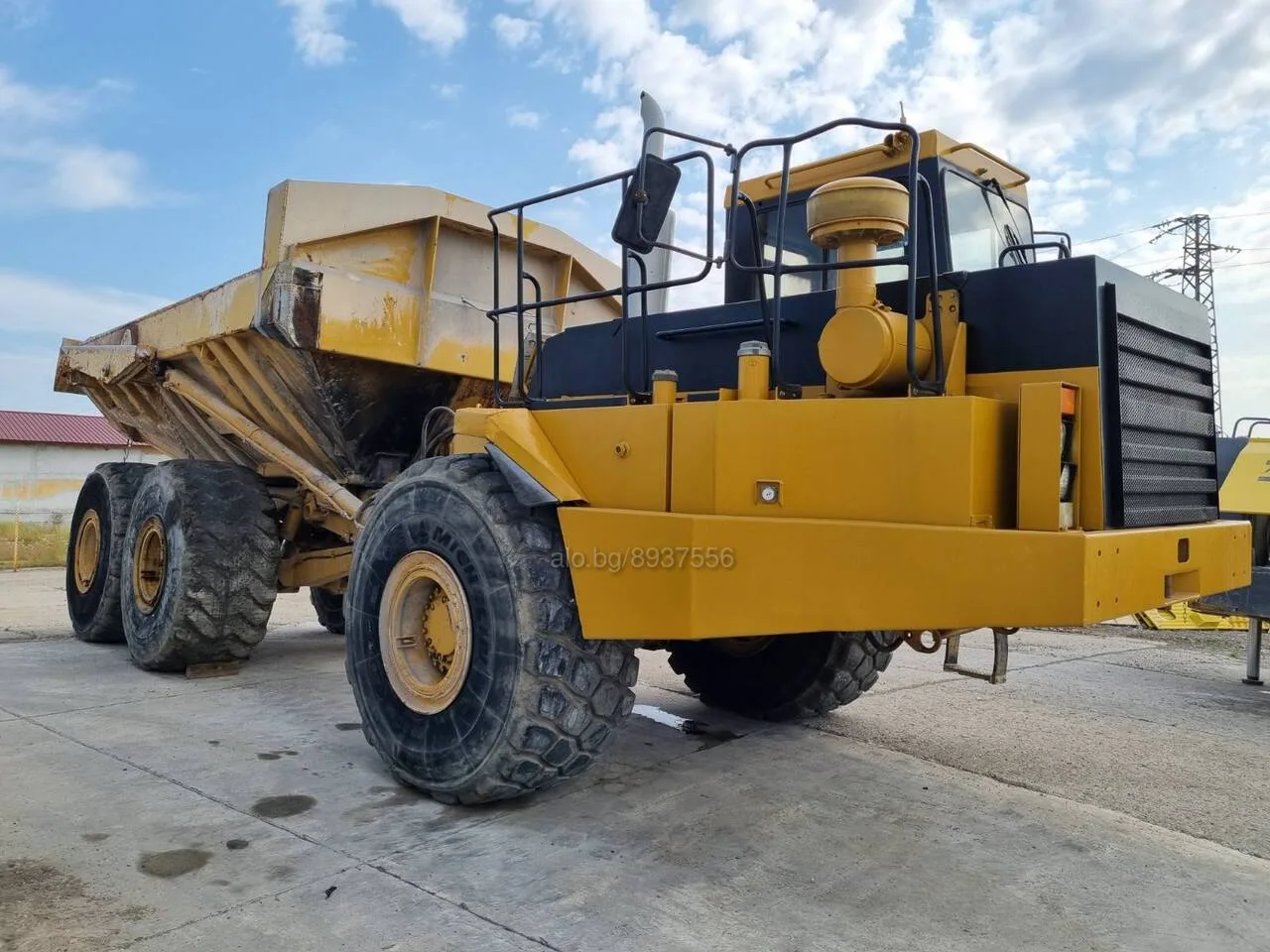 Дъмпер,колесен Caterpillar D400E — снимка 6