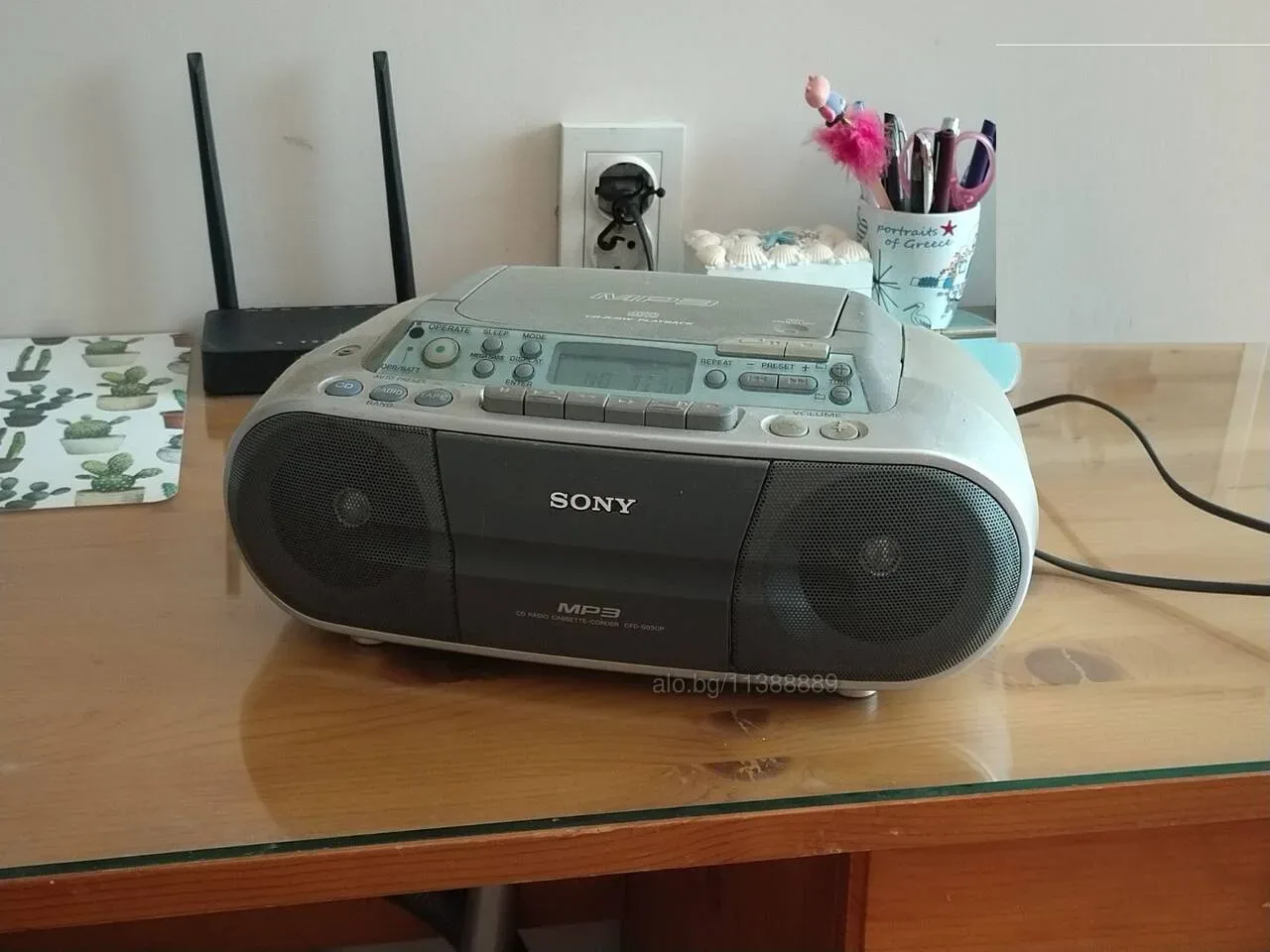 CD радио касетофон Sony CFD-S03 CPL