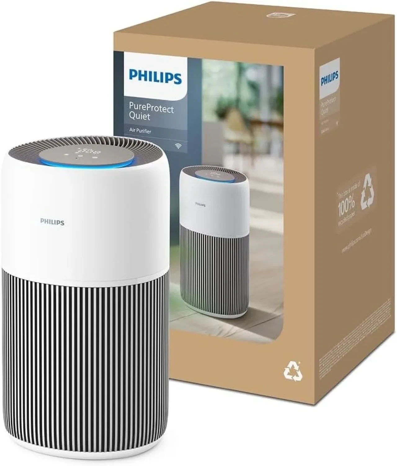 Пречиствател за въздух Philips AC2220/10 – HEPA, Wi-Fi, до 109 м²