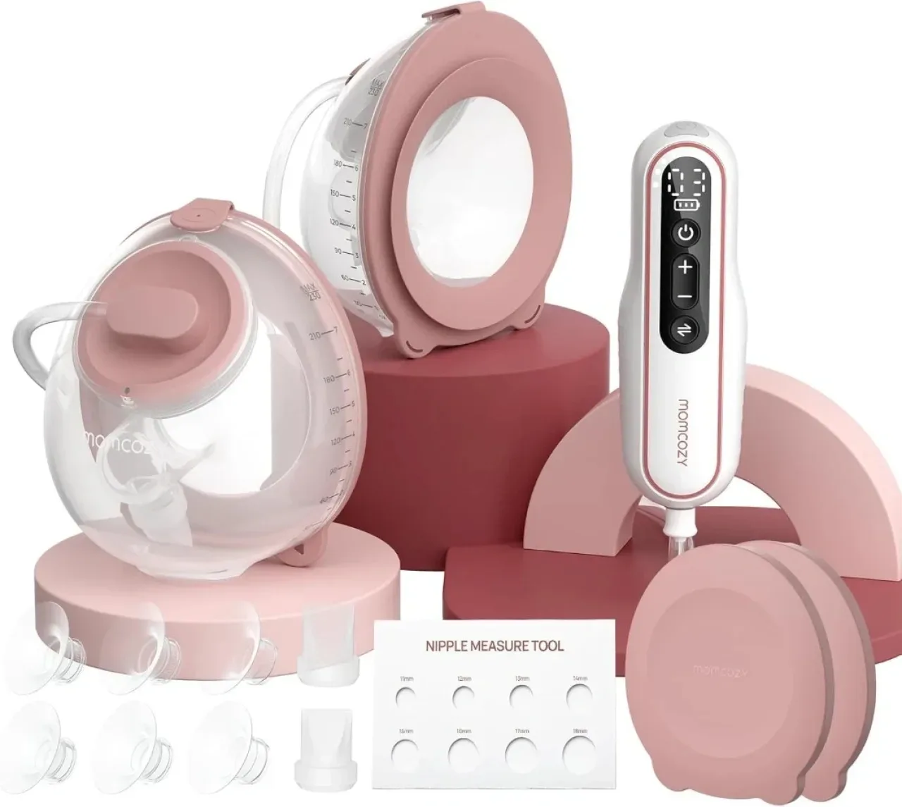 Momcozy V2 Pro – двойна електрическа помпа за кърма, hands-free