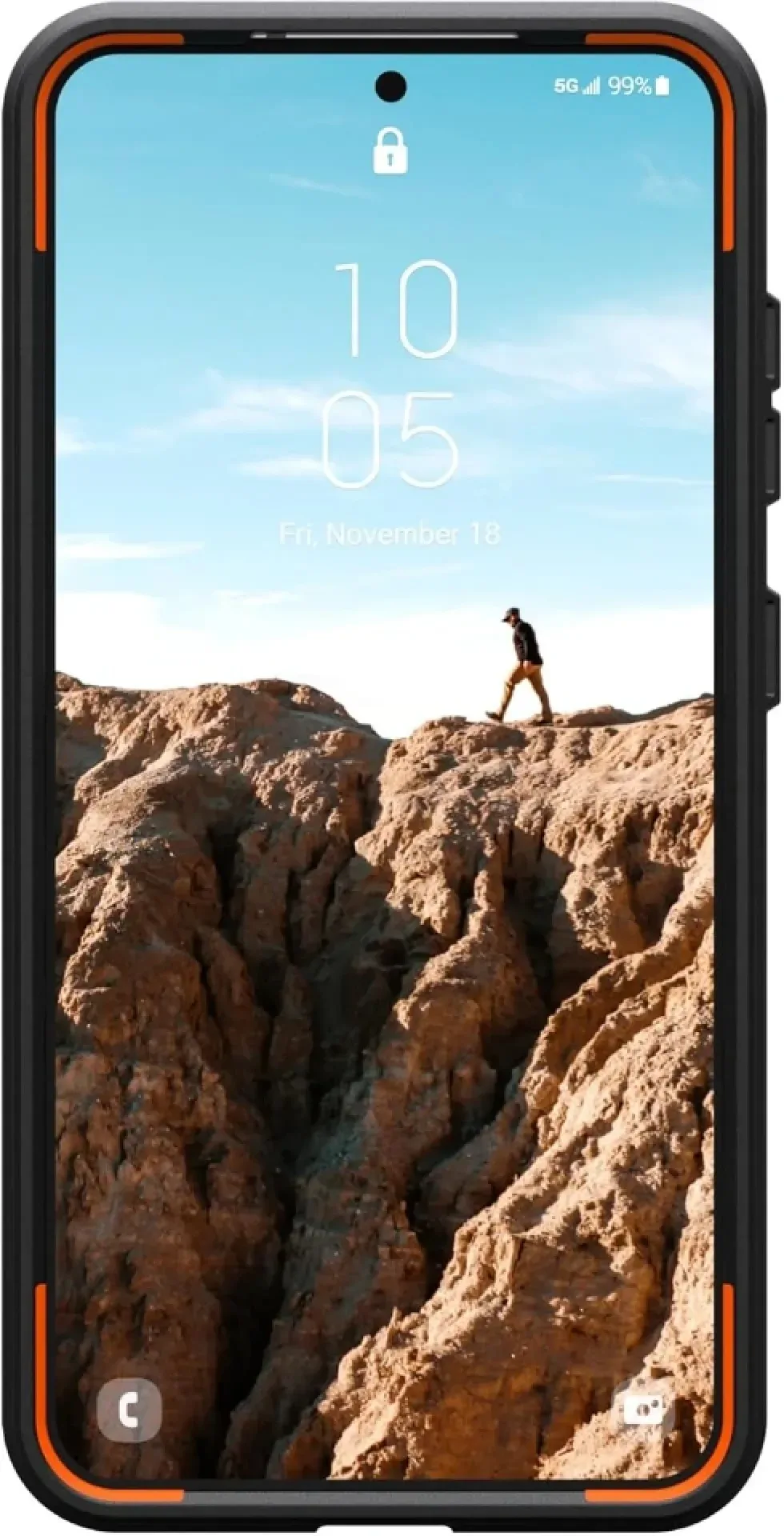 Здрав защитен калъф UAG Civilian за Samsung Galaxy S25 (6.2 инча)